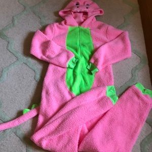 Adult Size Medium Dinosaur One Piece PJs/Costume